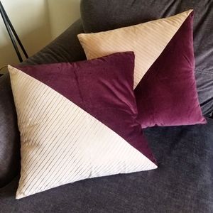 ☆ H&M 20×20 Pillow Covers